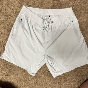 1st Phorm training shorts. Grey. Size Large. 7 inch inseam. Never worn